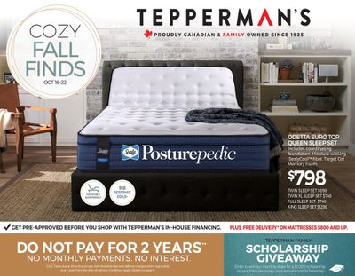Tepperman's Cozy Fall Finds Flyer October 16 to 22