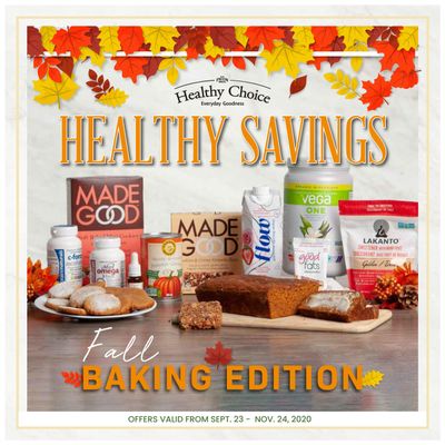 Freson Bros. Healthy Savings Flyer September 23 to November 24