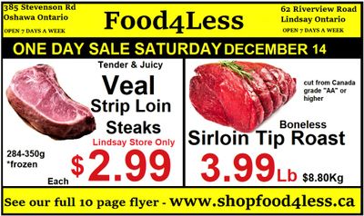 Food 4 Less Flyer December 13 to 19