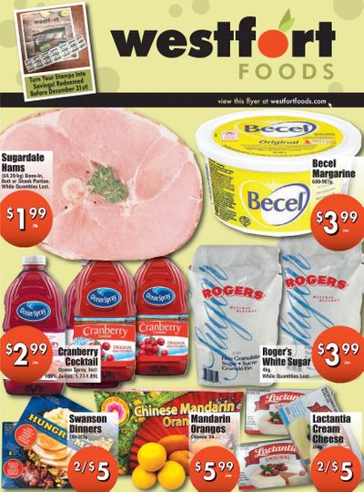 Westfort Foods Flyer December 13 to 19