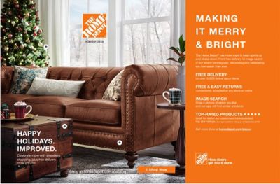 The Home Depot Weekly Ad Flyer October 16 to December 25