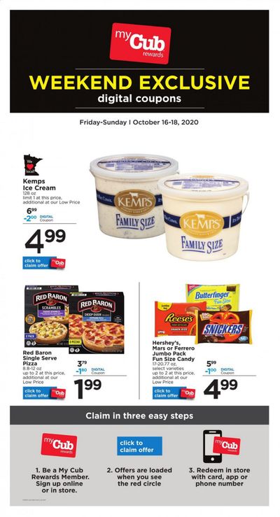 Cub Foods Weekly Ad Flyer October 16 to October 18