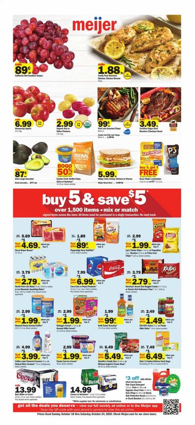 Meijer (IL) Weekly Ad Flyer October 18 to October 24