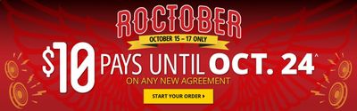 Rent-A-Center Weekly Ad Flyer October 15 to October 17