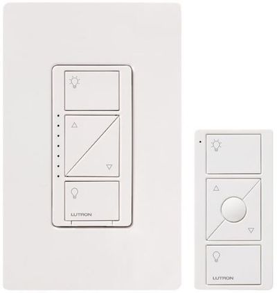Lutron Caseta 150-Watt White 3-Way CFL/LED Wireless Digital Dimmer with Remote Control For $59.95 At Lowe's Canada