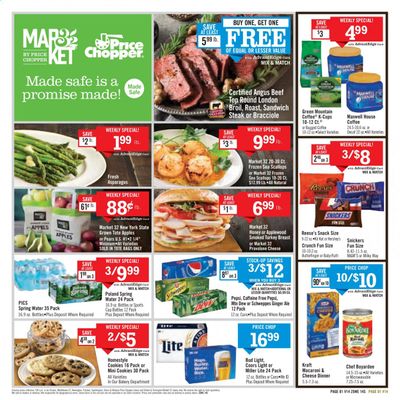 Price Chopper (CT) Weekly Ad Flyer October 18 to October 25