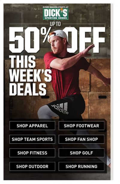 DICK'S Weekly Ad Flyer October 18 to October 25