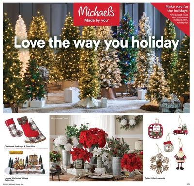 Michaels Weekly Ad Flyer October 18 to October 24