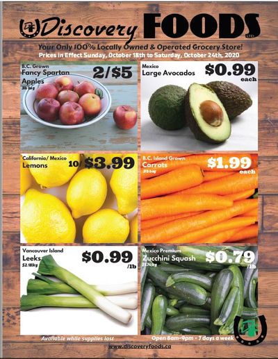 Discovery Foods Flyer October 18 to 24