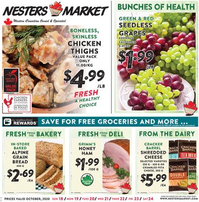 Nesters Market Flyer October 18 to 24