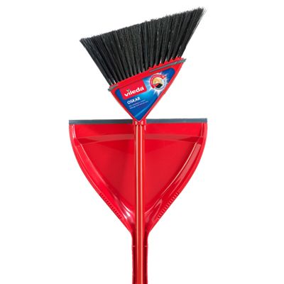Save $2.00 when you buy one (1) Vileda Oskar Broom with dustpan