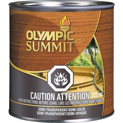 Olympic Summit Tintable Semi-Transparent/Semi-Solid Exterior Stain On Sale for $ 1.60 (Save $ 5.89) at Lowe's Canada