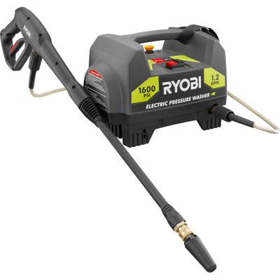 RYOBI 1,600-PSI 1.2-GPM Electric Pressure Washer On Sale for $57.98 (Save $90.02) at The Home Depot Canada