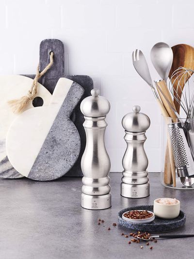 Peugeot Paris Chef Peppermill 22 cm, Stainless Steel On Sale for $ 57.38 at Amazon Canada