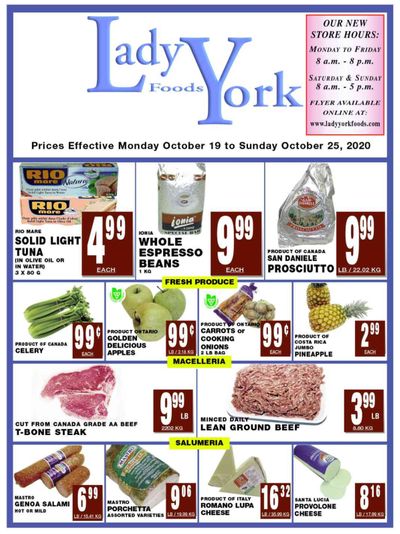 Lady York Foods Flyer October 19 to 25