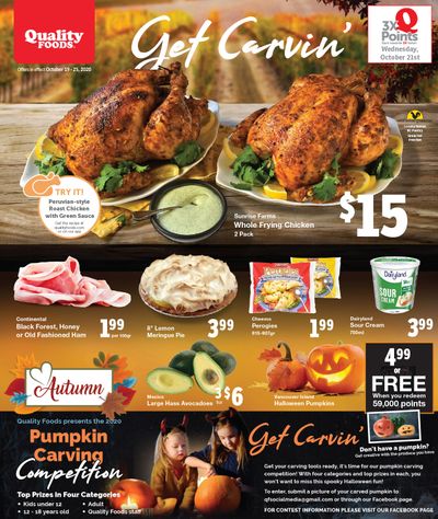 Quality Foods Flyer October 19 to 25