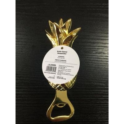 allen + roth Zinc Alloy Gold Pineapple Opener On Sale for $1.99 (Save $8.00) at Lowe's Canada