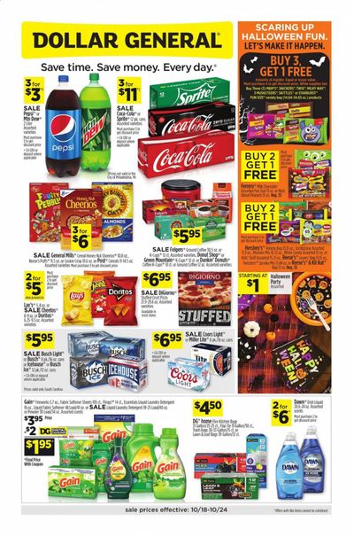 Dollar General (SC) Weekly Ad Flyer October 18 to October 24