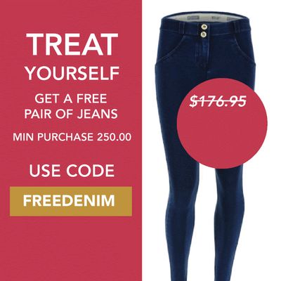 Freddy by Livify Canada Deals: Free Jeans or Panty With Purchase + Free Shipping