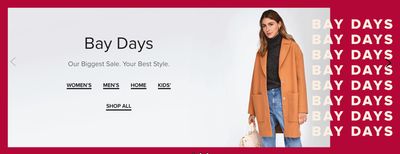 Hudson’s Bay Canada Bay Days Sale: Save up to 50% off!