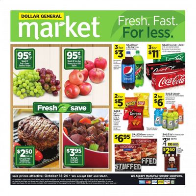 Dollar General (MS) Weekly Ad Flyer October 18 to October 24