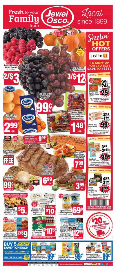 Jewel Osco (IL) Weekly Ad Flyer October 21 to October 27