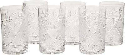Neman Glassworks Hand Made Vintage Russian Crystal Tea Beverage Glass, Clear On Sale for $ 17.20 (Save $ 24.68) at Amazon Canada