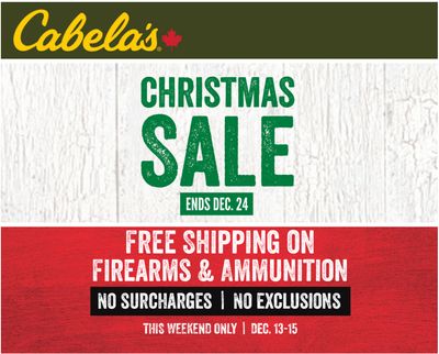 Cabela’s Canada Christmas Sale: Save up to 50% off + FREE Shipping