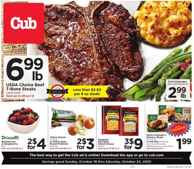 Cub Foods Weekly Ad Flyer October 18 to October 24