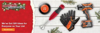 The Home Depot Canada Weekly Offers: Christmas Savings – Gift Ideas for Everyone on Your List