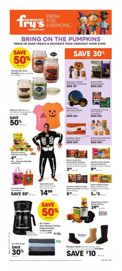 Fry’s (AZ) Weekly Ad Flyer October 21 to October 27