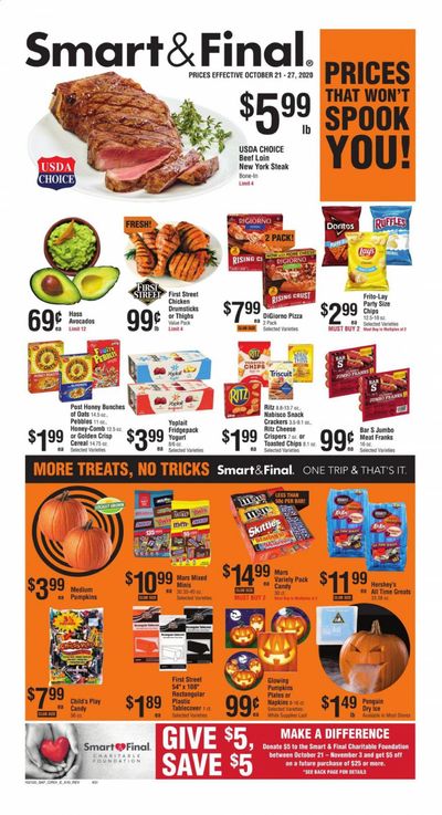 Smart & Final (AZ, CA, NV) Weekly Ad Flyer October 21 to October 27