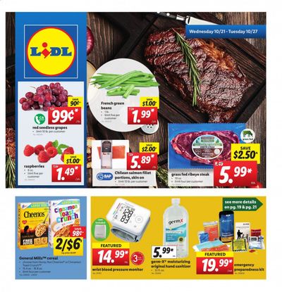 Lidl Weekly Ad Flyer October 21 to October 27