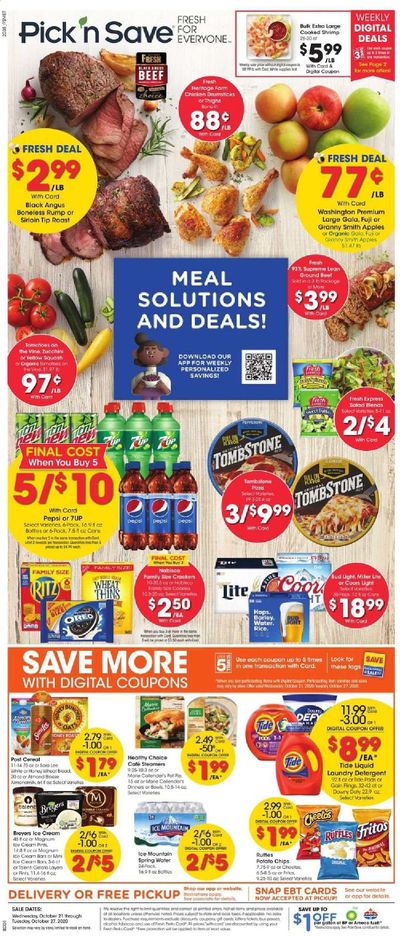 Pick ‘n Save Weekly Ad Flyer October 21 to October 27