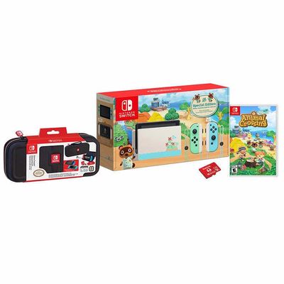 Animal Crossing Nintendo Switch Console Bundle On Sale for $ 539.99 at Costco Canada