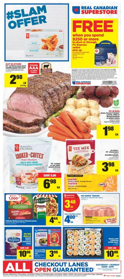 Real Canadian Superstore (ON) Flyer October 22 to 28