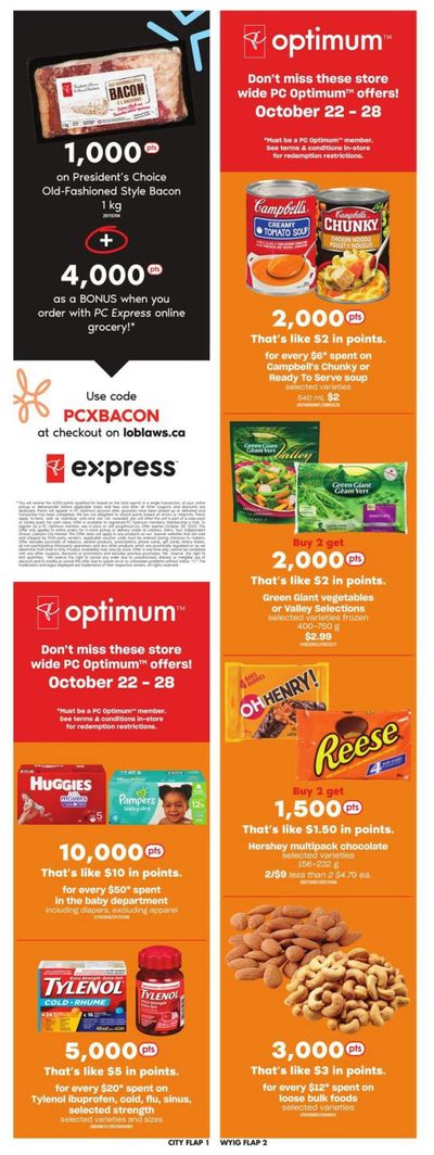 Loblaws City Market (West) Flyer October 22 to 28