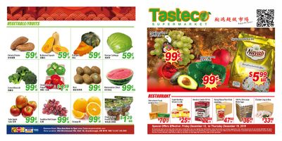Tasteco Supermarket Flyer December 13 to 19