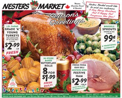 Nesters Market Flyer December 15 to 28