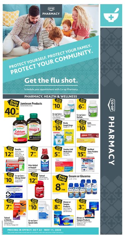 Co-op (West) Pharmacy Flyer October 22 to November 11