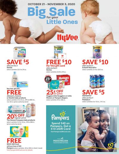 Hy-Vee (IA, IL, KS, MN, MO, NE, SD, WI) Weekly Ad Flyer October 21 to November 3