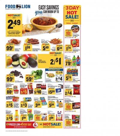 Food Lion (VA) Weekly Ad Flyer October 21 to October 27