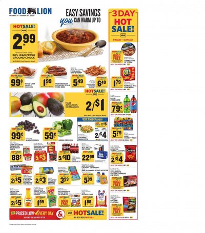 Food Lion (GA) Weekly Ad Flyer October 21 to October 27