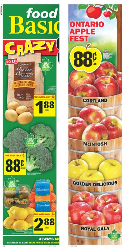 Food Basics (Rest of ON) Flyer October 22 to 28