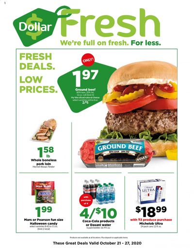 Hy-Vee (IA) Weekly Ad Flyer October 21 to October 27