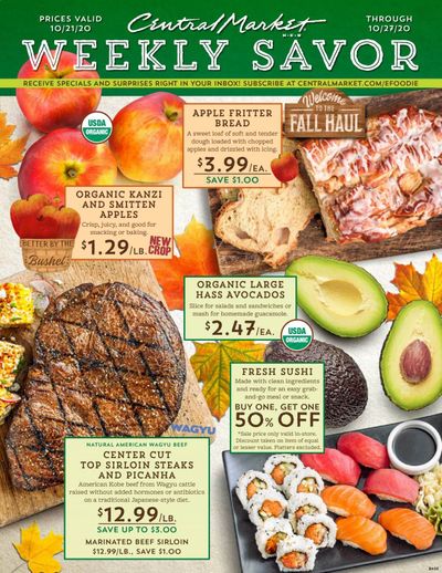 Central Market (TX) Weekly Ad Flyer October 21 to October 27