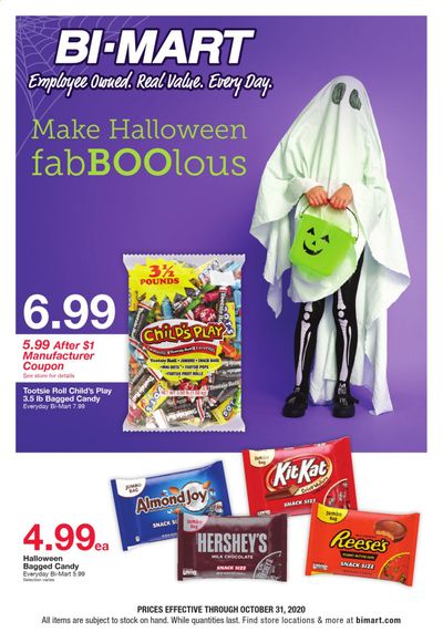 Bi-Mart Weekly Ad Flyer October 21 to October 31