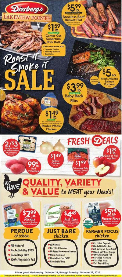 Dierbergs (MO) Weekly Ad Flyer October 21 to October 27
