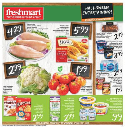 Freshmart (ON) Flyer October 22 to 28