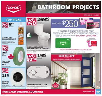 Co-op (West) Home Centre Flyer October 22 to 28